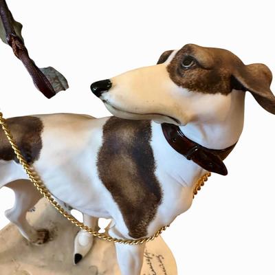Giuseppe Armani Figure - Lady with Dog NO BOX