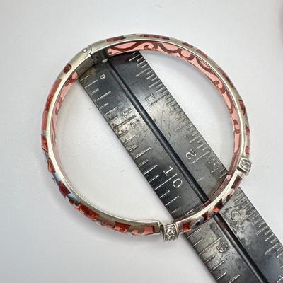 Sterling Jewelry - Resin & 925 cuff by Angelique de Paris - Veranda & Safari collections