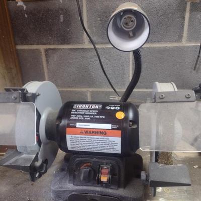 Ironton 8" Variable Speed Benchtop Grinder