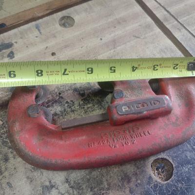 Large Rigid Four Wheel Pipe Cutter
