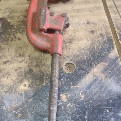Large Rigid Four Wheel Pipe Cutter