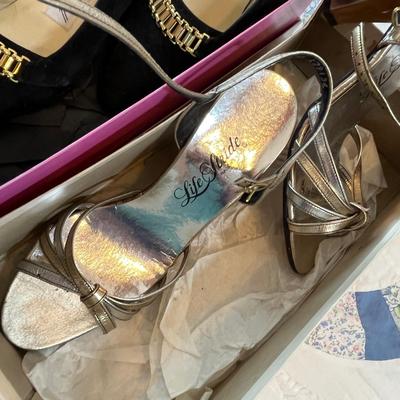 Lot 166 Vintage Black & Silver Shoes