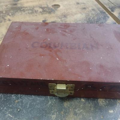 Set of Columbian Brand Forstner Bits