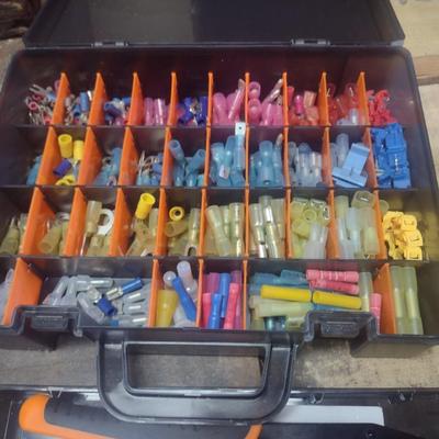 Someline Crimper Tool and Connectors including a Husky Sort Tray with Connectors