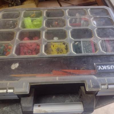 Someline Crimper Tool and Connectors including a Husky Sort Tray with Connectors