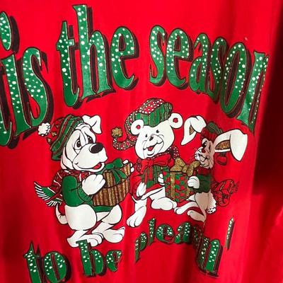 Lot 173 Vintage Christmas Tops