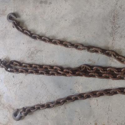 Double Hook Tow Chain 8'