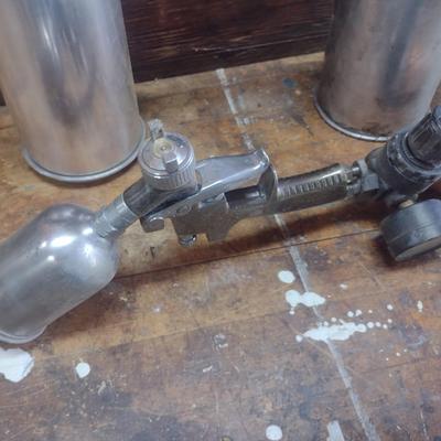 Set of Pnuematic Paint Sprayers