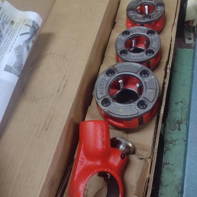 Rigid Brand Pipe Threader Kit