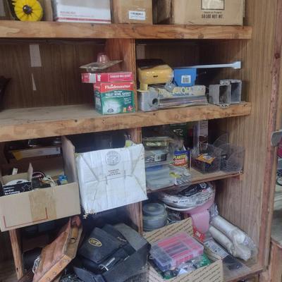 Large Collection of Hardware including Nails, Screws, Bolts, Nuts and Other