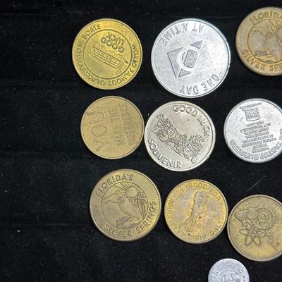 WOODEN NICKELS AND MEDALLIONS
