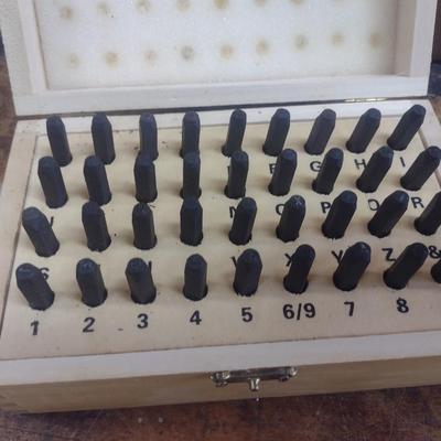 Tekton Letter and Number Punch Set