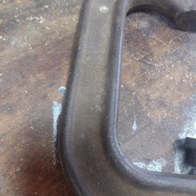 Set of Three 5" Heavy Duty Steel Clamps