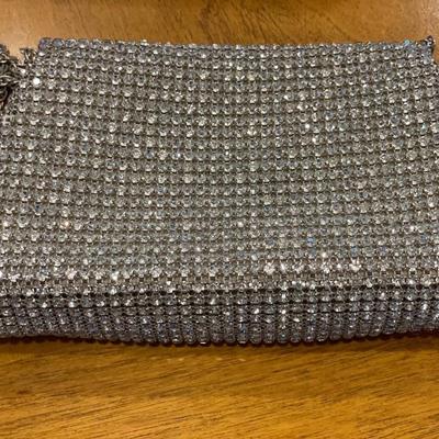 Nina Ricci Paris rhinestone bag & Johan Becker coin purse