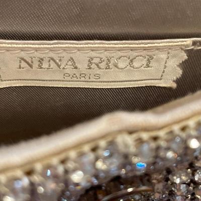 Nina Ricci Paris rhinestone bag & Johan Becker coin purse