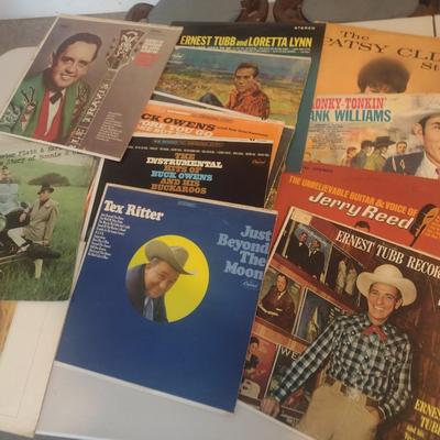 Vintage Vinyl Album Record Collection Buck Owens, Flat and Scruggs, Ernest Tubb, Jerry Reed, Others (#3)