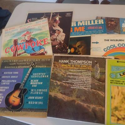 Vintage Vinyl Album Record Collection Charley Rich, Carl Smith, Country Genre, Others (#4)