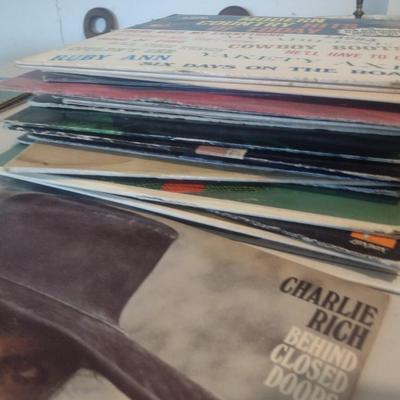 Vintage Vinyl Album Record Collection Charley Rich, Carl Smith, Country Genre, Others (#4)