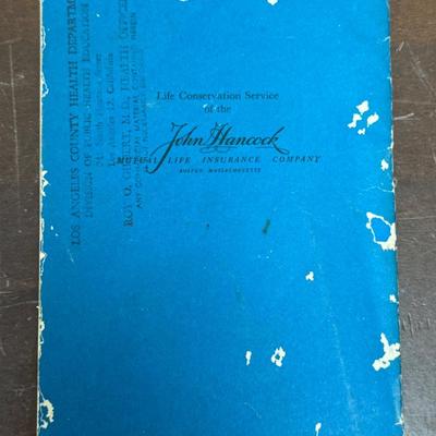 Sale Photo Thumbnail #51: Produced by John Hancock Mutual Life Insurance Company. In good vintage condition.