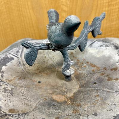Sale Photo Thumbnail #548: Made to look like weathered brass, but very lightweight.  Good condition, approx. 36” tall.