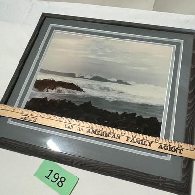 Lot 198 2 sea scape prints