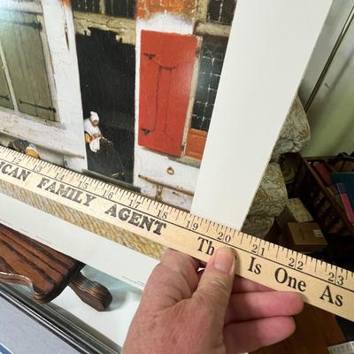 Lot 199 2 street scene prints