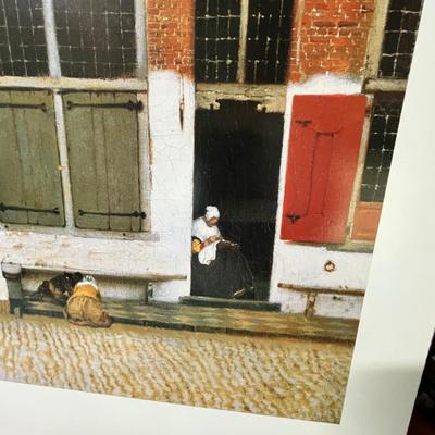 Lot 199 2 street scene prints
