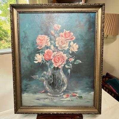 Lot 218 Vintage Floral Print