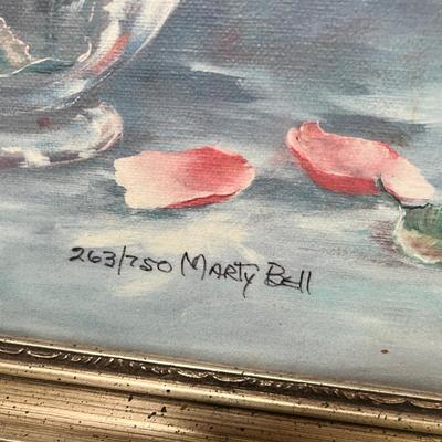 Lot 218 Vintage Floral Print
