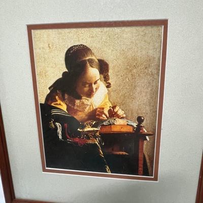 Lot 221 Vintage girl prints