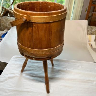 Lot 222 Shaker Bucket plant stand
