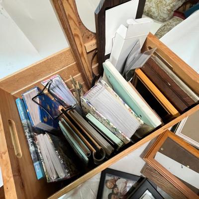 Lot 224 Box of frames