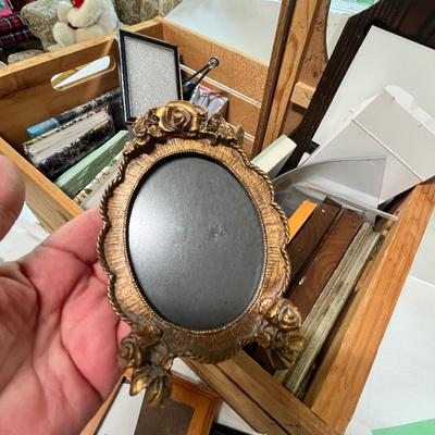 Lot 224 Box of frames