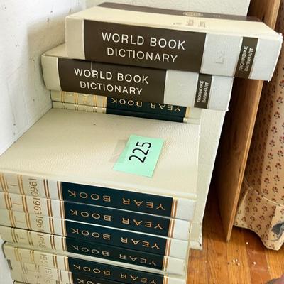 Lot 225 World book encyclopedia set
