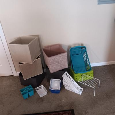 VARIOUS ORGANIZING CONTAINERS