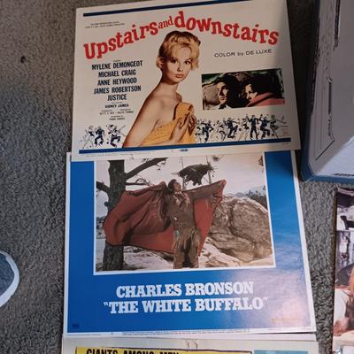 *MYSTERY* BANKERS BOX OF MOVIE THEATRE LOBBY CARDS