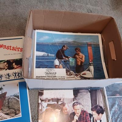 *MYSTERY* BANKERS BOX OF MOVIE THEATRE LOBBY CARDS