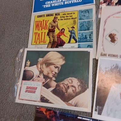 *MYSTERY* BANKERS BOX OF MOVIE THEATRE LOBBY CARDS