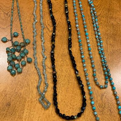 Vintage Turquoise and other necklaces