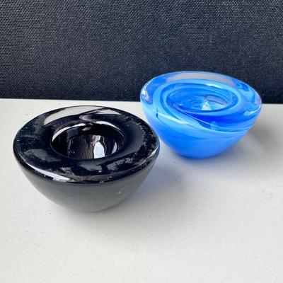 Lot 3 Kosta Boda Votives