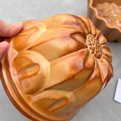Lot 6 Redware Jello Molds