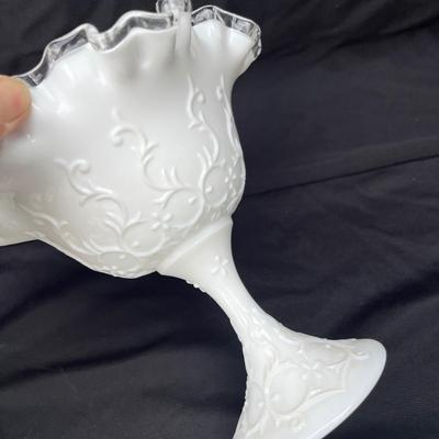 Lot 15 Milk Glass lot