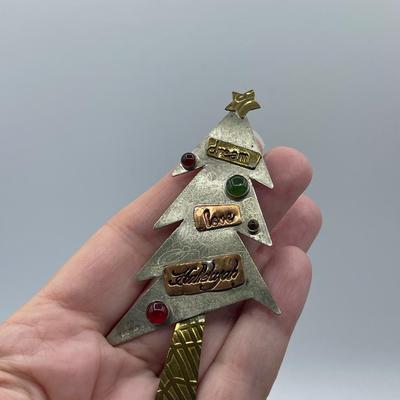 Badman Designs Holiday Christmas Tree Pin