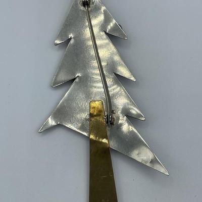 Badman Designs Holiday Christmas Tree Pin