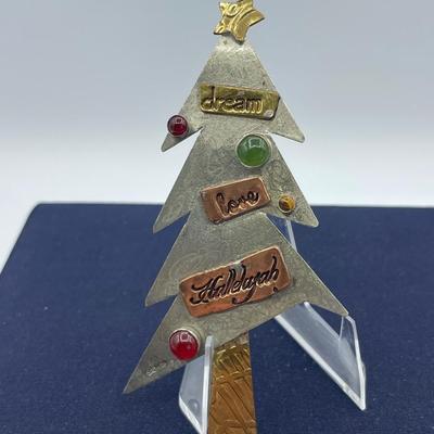 Badman Designs Holiday Christmas Tree Pin
