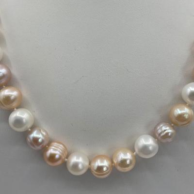 Pearl and Sterling Silver Neclace