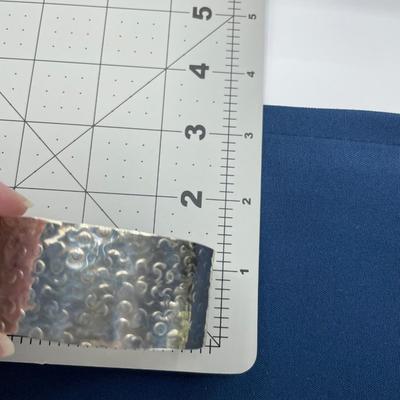 Artisan Signed Sterling Silver Cuff Bracelet