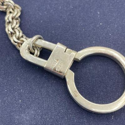 Sterling Silver Mexican Sombrero Key Chain