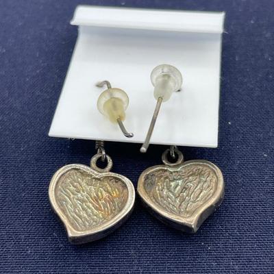 Sterling Silver Mother of Pearl Earrings