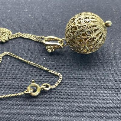 2 Necklaces One 925 Italy